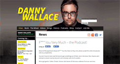 Desktop Screenshot of dannywallace.com